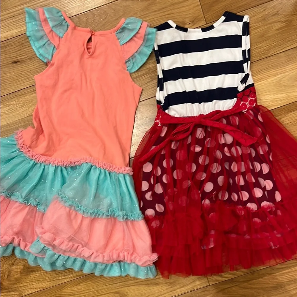 Bundle of 5 Girls Dresses - Picture 3 of 11